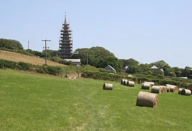 Footpath towards St Minver Church